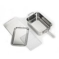 Patioplus Stainless Steel Stovetop SmokerSilver PA105035